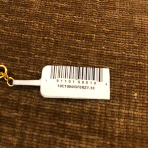 10K Gold D/C Cross Pendant Necklace 18" NEW - Picture 4 of 5